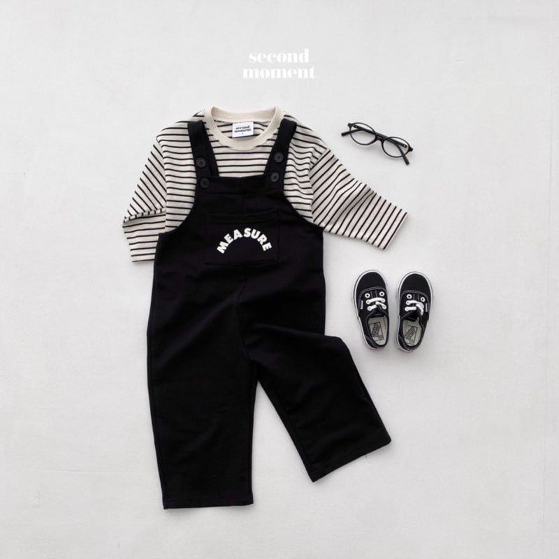 Second Moment - Korean Children Fashion - #fashionkids - Suspender Pants - 7