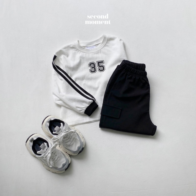 Second Moment - Korean Children Fashion - #kidsshorts - 35 Stripe Tee - 7