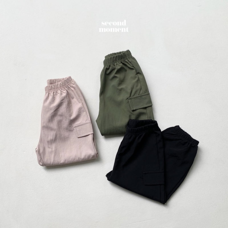 Second Moment - Korean Children Fashion - #kidsshorts - Cargo Jogger Pants - 3