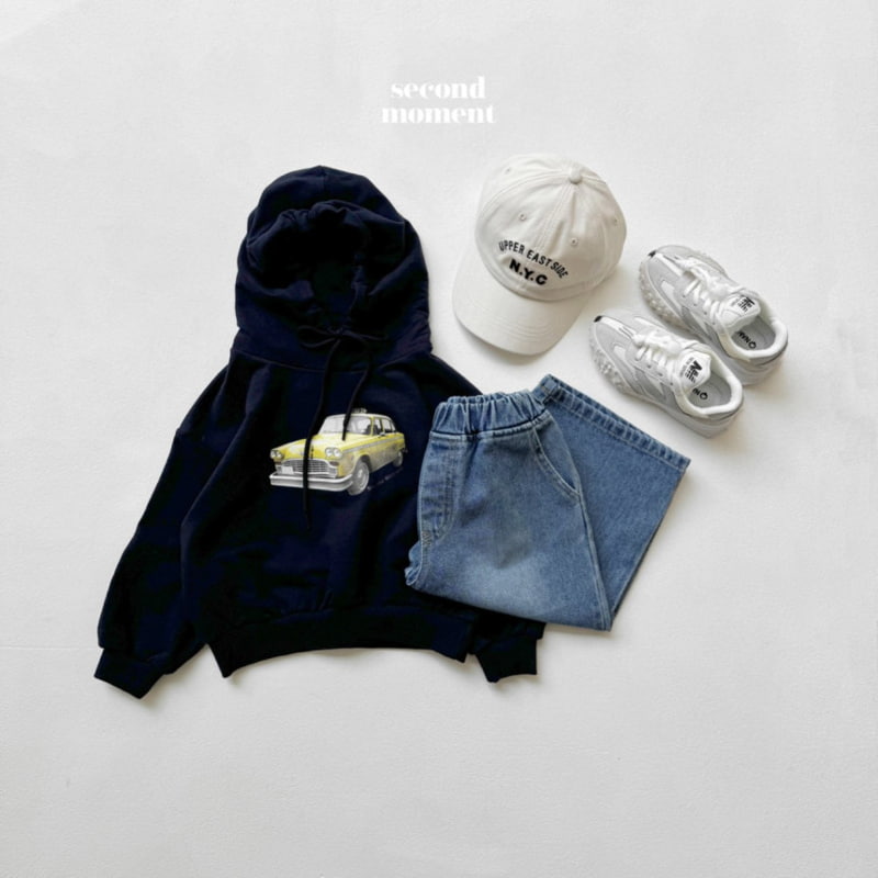 Second Moment - Korean Children Fashion - #kidsshorts - Car Hoodie - 8