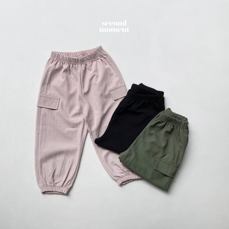 Second Moment - Korean Children Fashion - #kidsshorts - Cargo Jogger Pants - 4