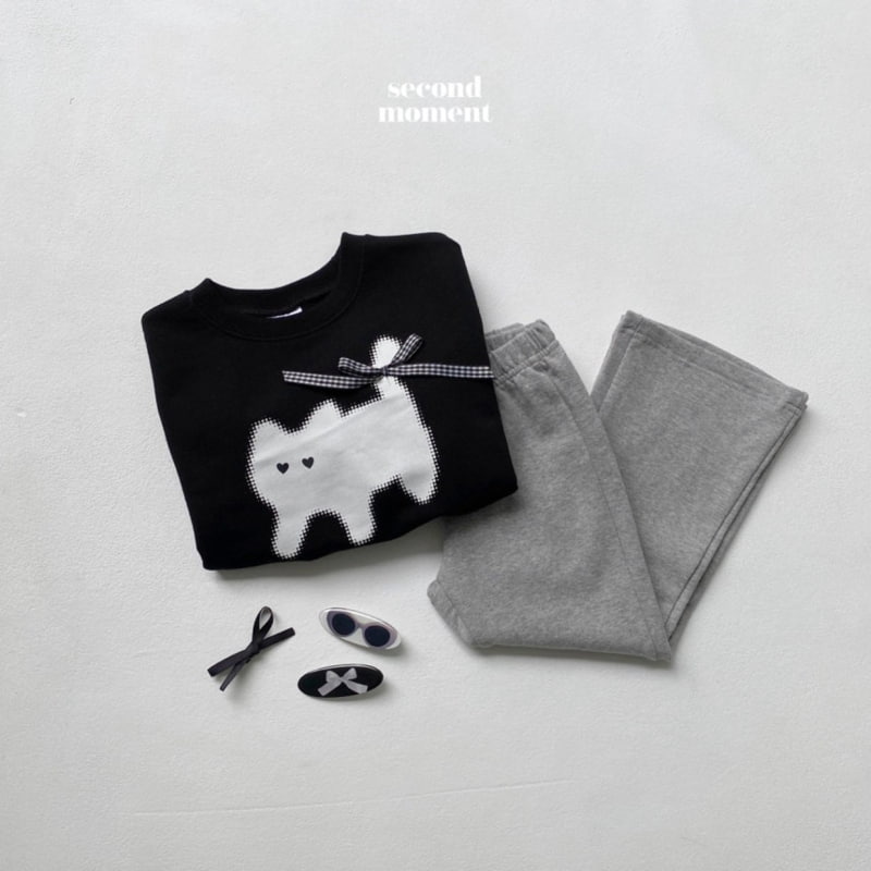 Second Moment - Korean Children Fashion - #kidsstore - Ribbon Cat Sweatshirts - 11