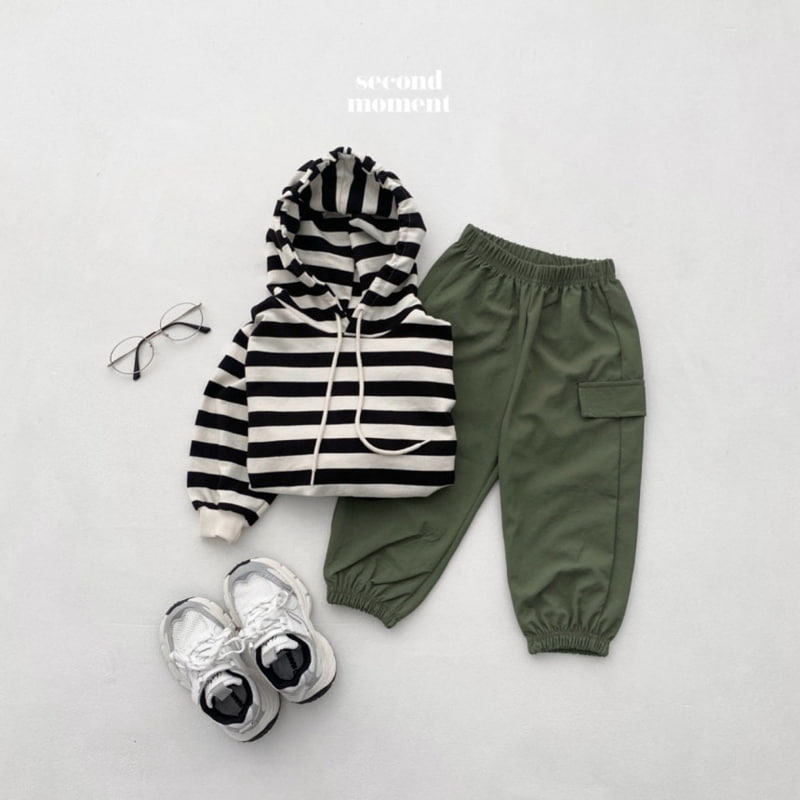 Second Moment - Korean Children Fashion - #kidzfashiontrend - Cargo Jogger Pants - 5