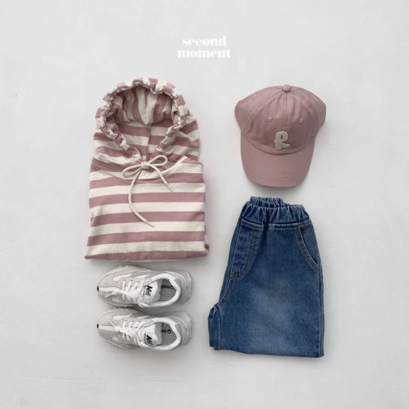 Second Moment - Korean Children Fashion - #littlefashionista - Stripe Hoodie - 9