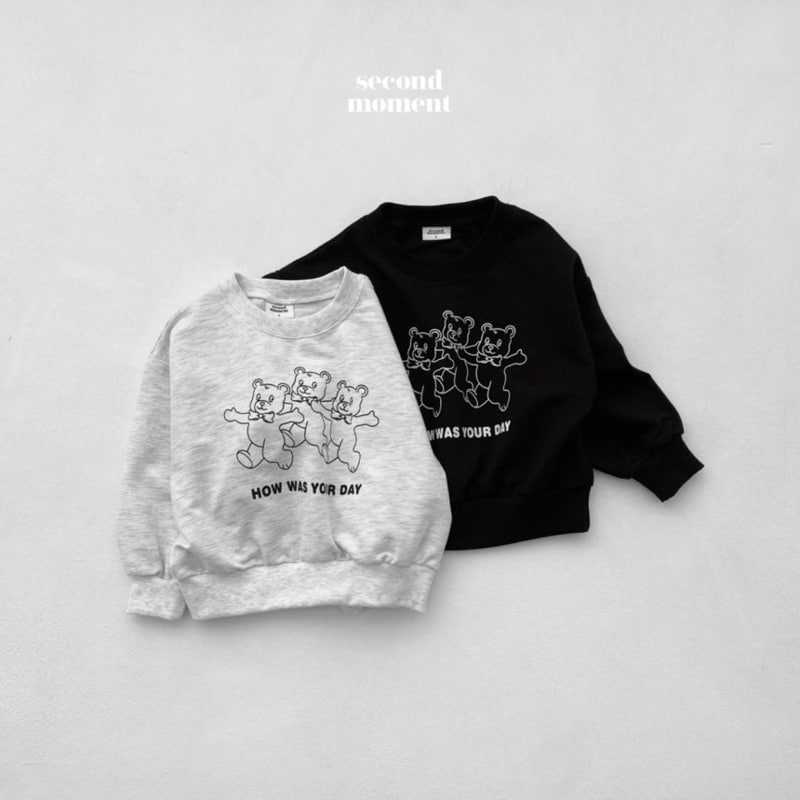 Second Moment - Korean Children Fashion - #magicofchildhood - Bear Sweatshirts - 3