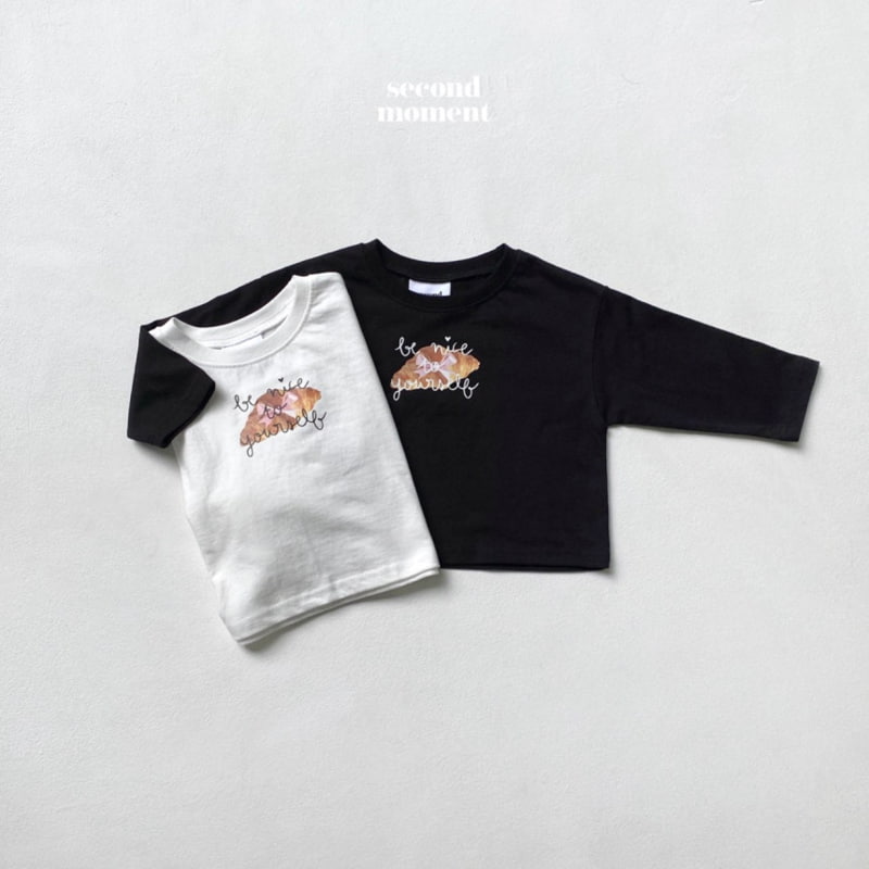 Second Moment - Korean Children Fashion - #minifashionista - Croissant Crop Tee