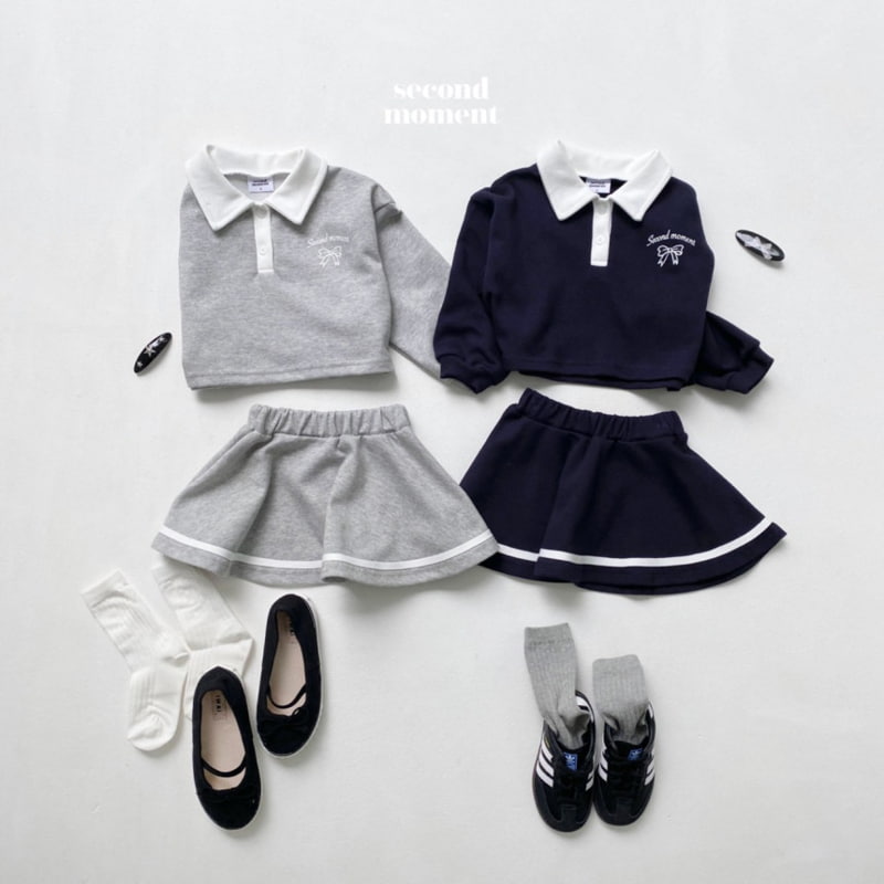 Second Moment - Korean Children Fashion - #toddlerclothing - Tape Skirt - 4