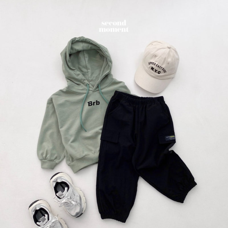 Second Moment - Korean Children Fashion - #todddlerfashion - Label Jogger Pants - 3