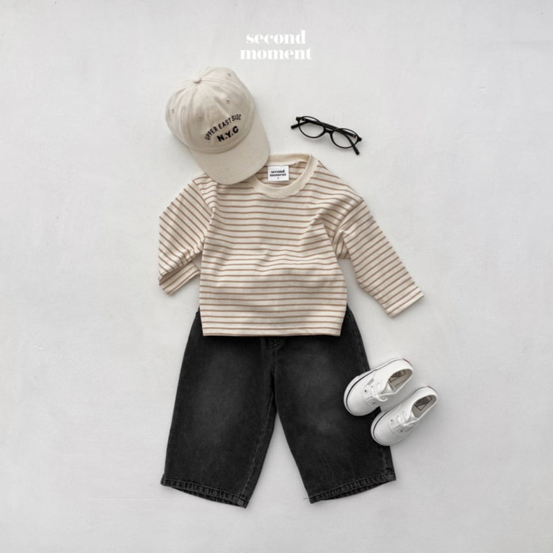 Second Moment - Korean Children Fashion - #toddlerclothing - Stripe Tee - 6