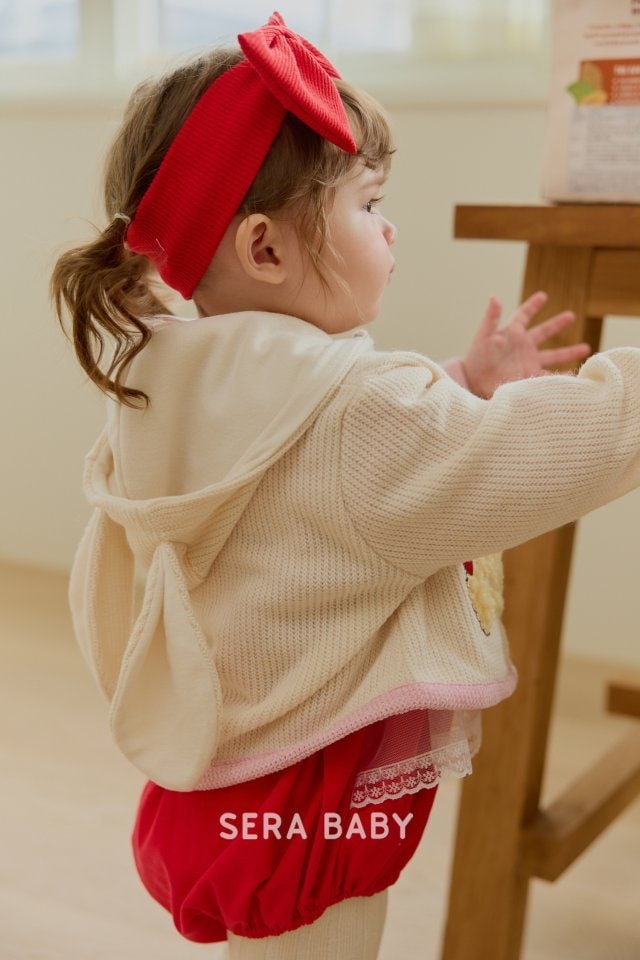 Sera - Korean Baby Fashion - #babyboutique - Rabbit Hood Cardigan - 6