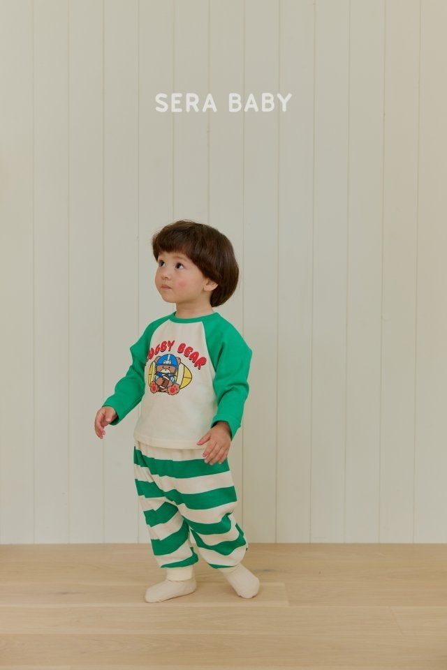 Sera - Korean Baby Fashion - #babyboutiqueclothing - Football Raglan Tee - 11