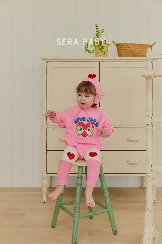 Sera - Korean Baby Fashion - #babyclothing - Chipmunk Bodysuit with Hat - 5