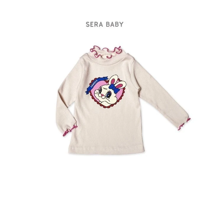 Sera - Korean Baby Fashion - #babyclothing - Heart Rib Tee - 12