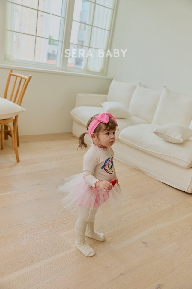 Sera - Korean Baby Fashion - #babyclothing - Cha Ribbon Cancan Bloomer - 9