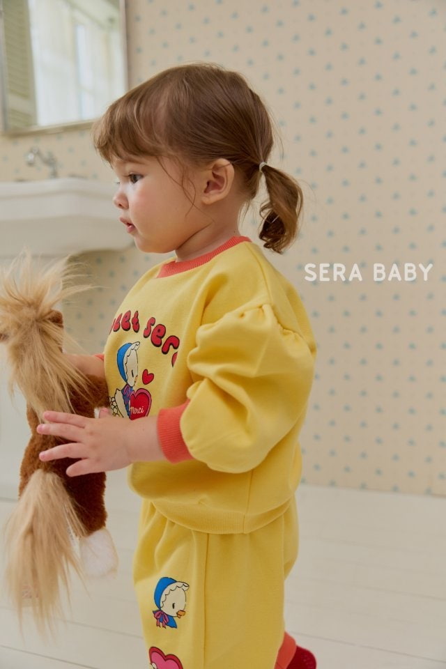 Sera - Korean Baby Fashion - #babylifestyle - Chick Puff Set - 3