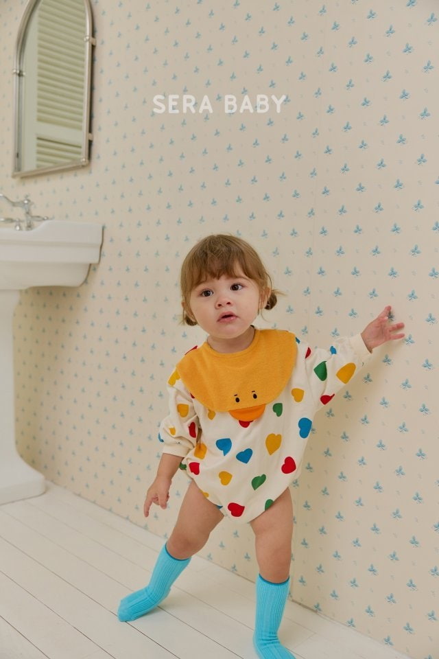 Sera - Korean Baby Fashion - #babyoninstagram - Chick Heart Bodysuit