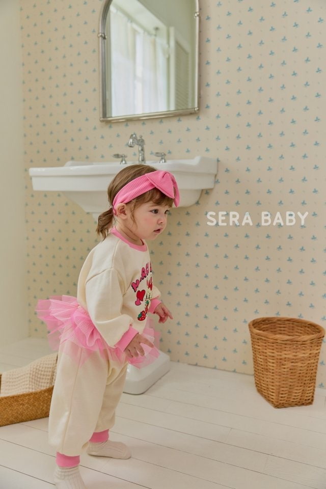 Sera - Korean Baby Fashion - #babyoutfit - Strawberry Cha Set - 10