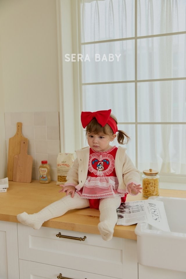 Sera - Korean Baby Fashion - #babywear - Rabbit Hood Cardigan - 2