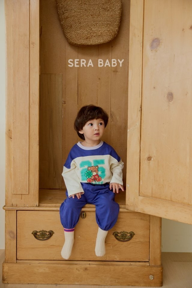 Sera - Korean Baby Fashion - #onlinebabyboutique - Number Bear Set