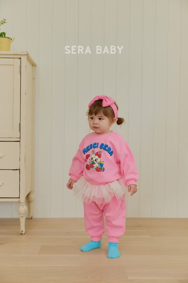 Sera - Korean Baby Fashion - #onlinebabyboutique - Strawberry Cha Set - 12