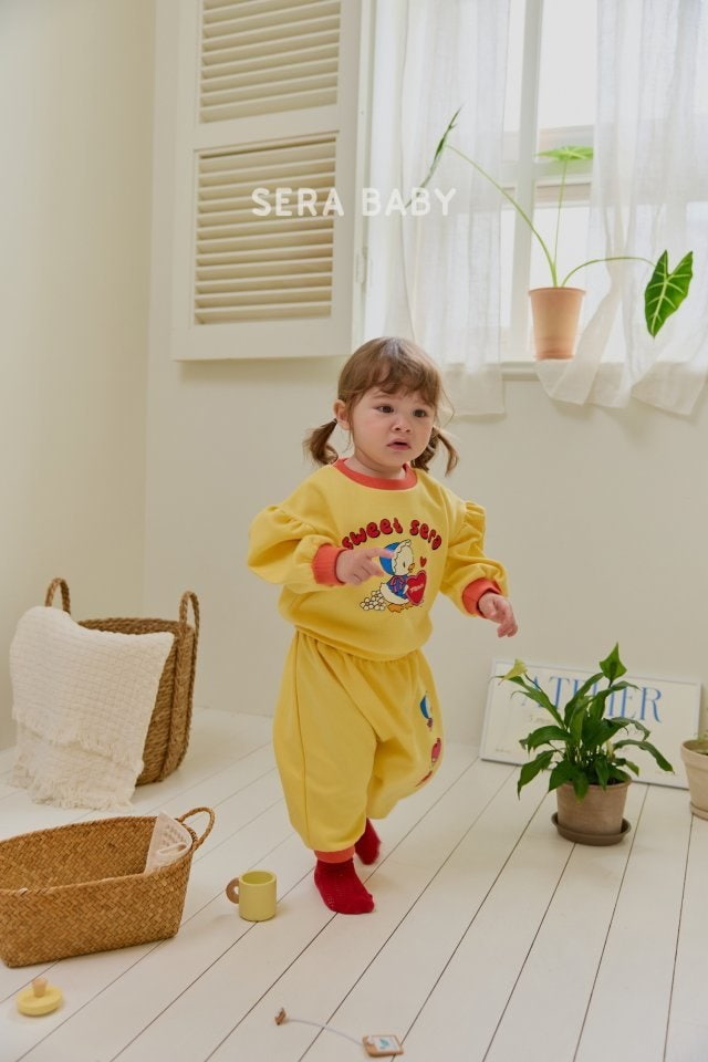 Sera - Korean Baby Fashion - #onlinebabyboutique - Chick Puff Set - 9