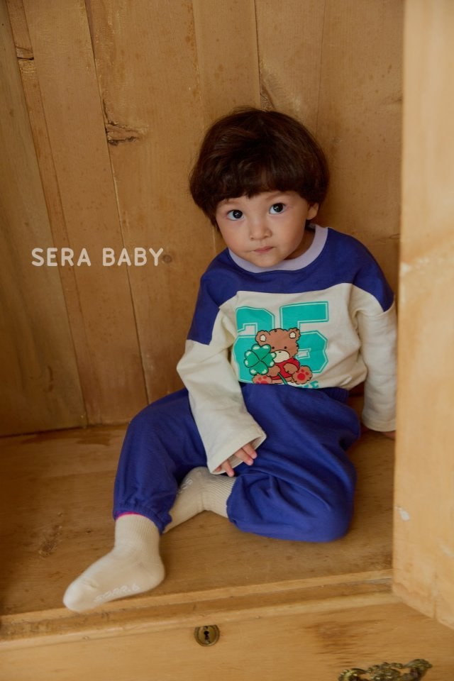 Sera - Korean Baby Fashion - #onlinebabyshop - Number Bear Set - 2