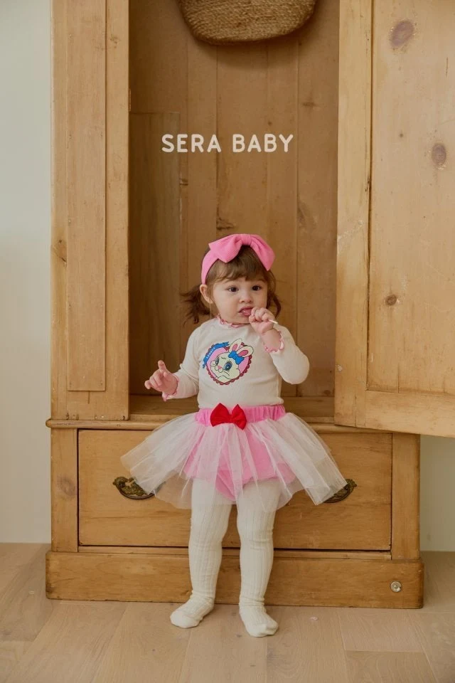 Sera - Korean Baby Fashion - #onlinebabyshop - Heart Rib Tee - 8