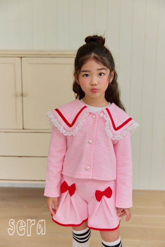 Sera - Korean Children Fashion - #Kfashion4kids - Lace Frill Jacket - 7