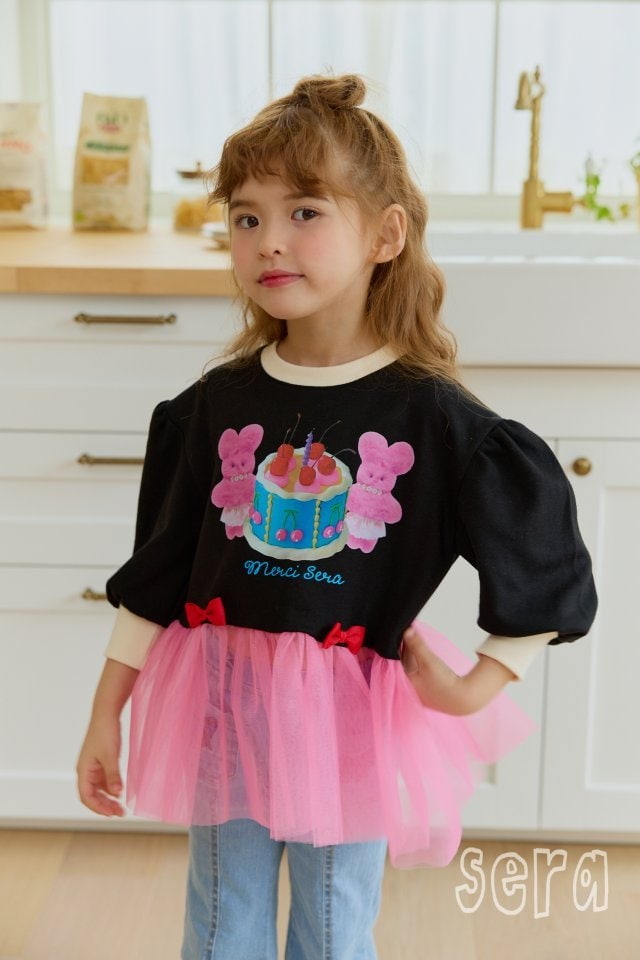 Sera - Korean Children Fashion - #childofig - Cake Rabbit Cha Long Sweatshirts - 8