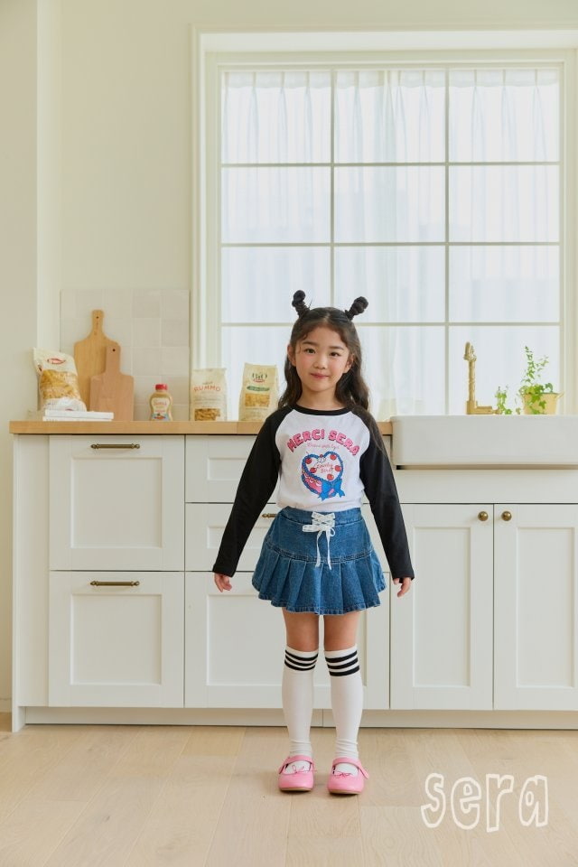 Sera - Korean Children Fashion - #childofig - Raglan Cake Tee - 5