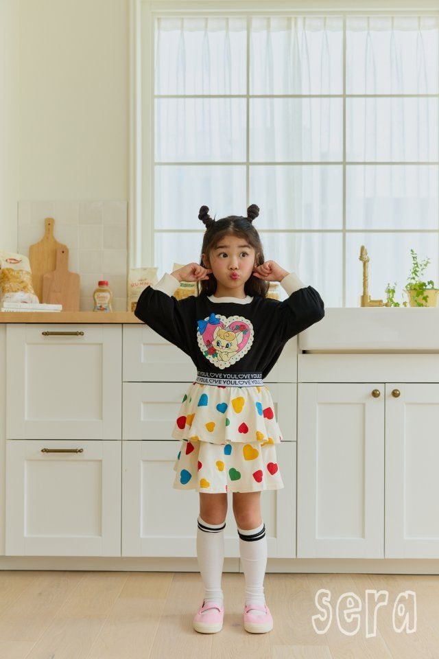 Sera - Korean Children Fashion - #childofig - Heart Cancan Skirt - 12