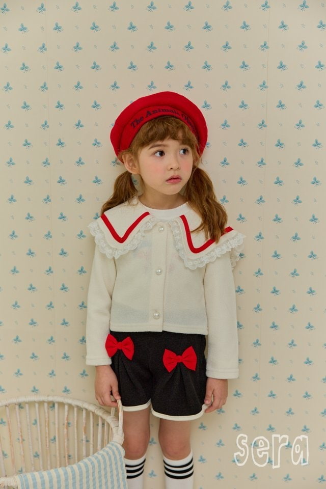 Sera - Korean Children Fashion - #childofig - Lace Frill Jacket - 12