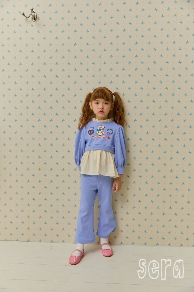 Sera - Korean Children Fashion - #childrensboutique - Rabbit Frill Long Tee - 9