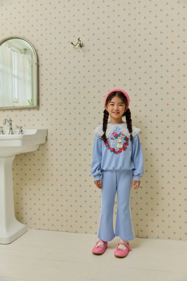 Sera - Korean Children Fashion - #childrensboutique - Lace Bootscut Pants - 6