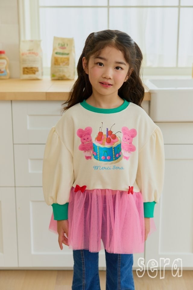 Sera - Korean Children Fashion - #discoveringself - Cake Rabbit Cha Long Sweatshirts - 12