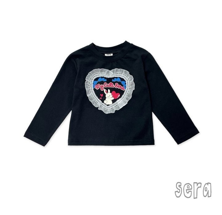 Sera - Korean Children Fashion - #discoveringself - Lace Heart Tee - 10