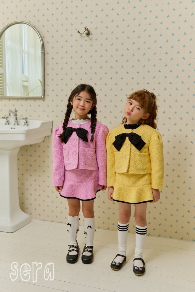 Sera - Korean Children Fashion - #discoveringself - Tweed Skirt - 7