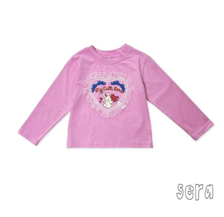 Sera - Korean Children Fashion - #fashionkids - Lace Heart Tee - 11