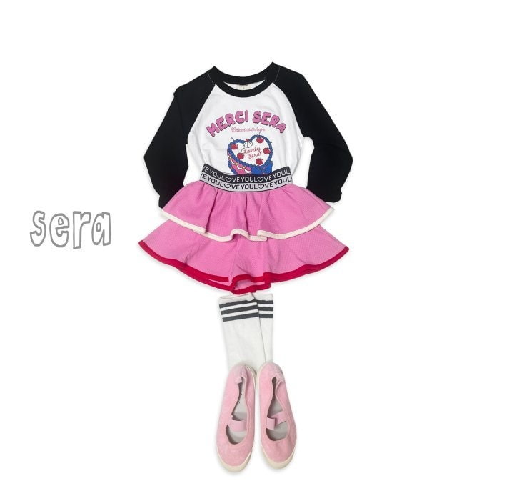 Sera - Korean Children Fashion - #fashionkids - Raglan Cake Tee - 10