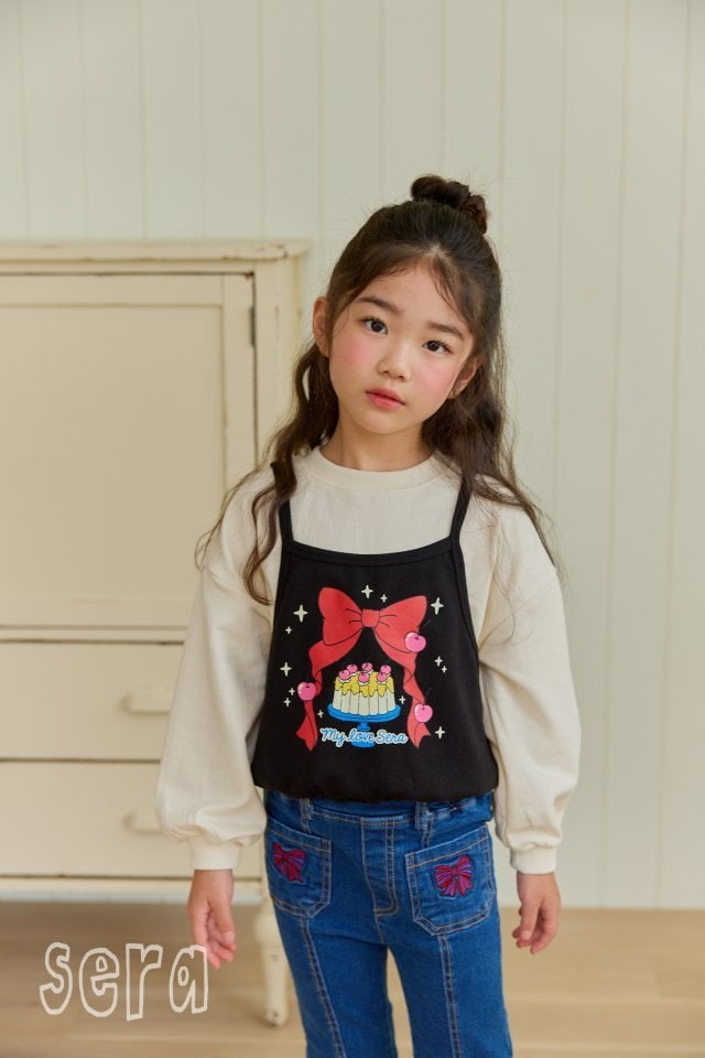 Sera - Korean Children Fashion - #fashionkids - Denim Bootscut Pants - 6