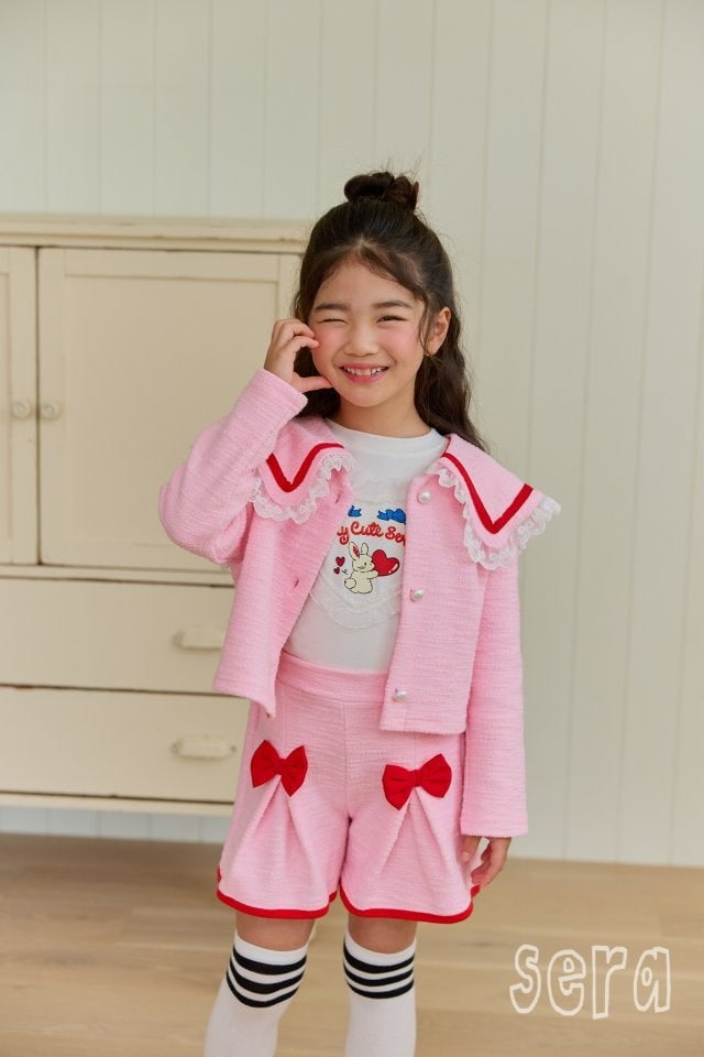 Sera - Korean Children Fashion - #fashionkids - Lace Frill Jacket - 3