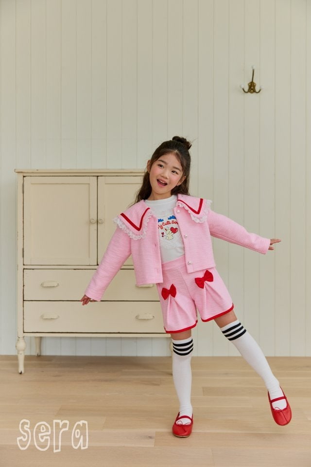 Sera - Korean Children Fashion - #fashionkids - Lace Frill Jacket - 4