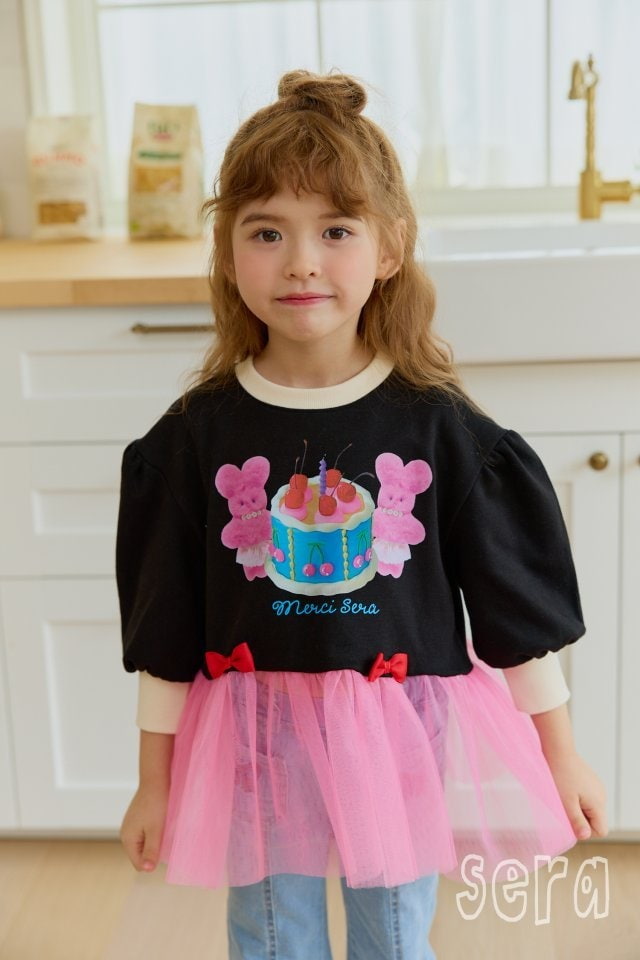 Sera - Korean Children Fashion - #kidsstore - Cake Rabbit Cha Long Sweatshirts