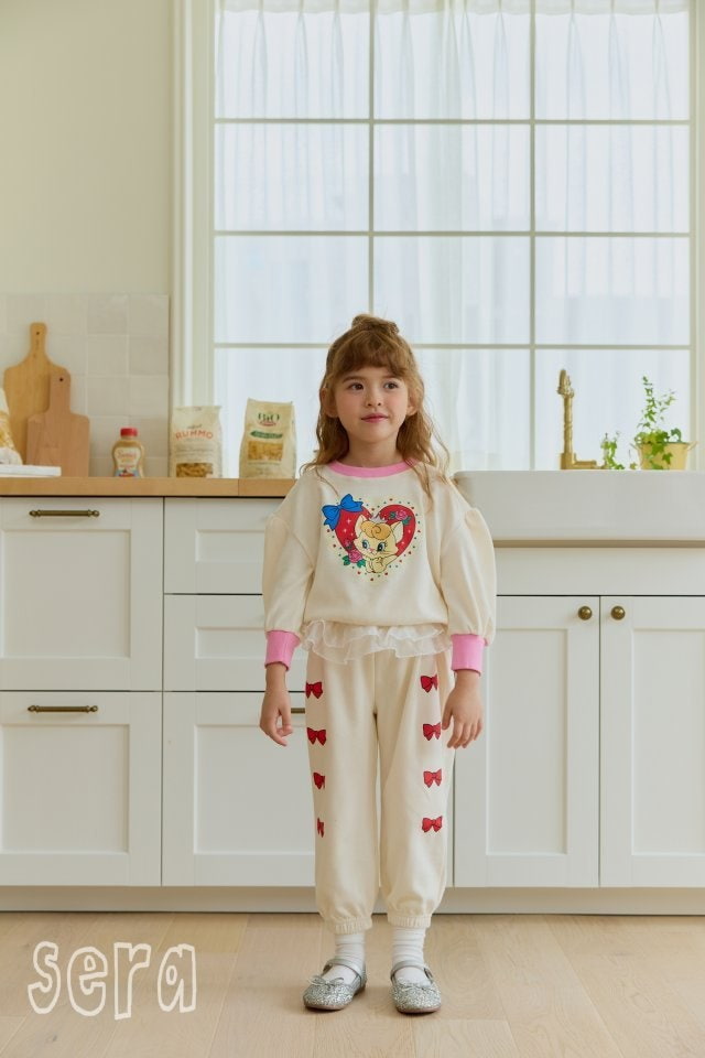 Sera - Korean Children Fashion - #kidsstore - Lace Cancan Ribbon Pants - 7