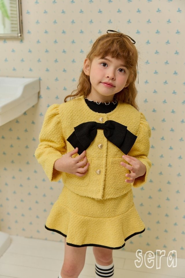 Sera - Korean Children Fashion - #kidzfashiontrend - Tweed Skirt - 11