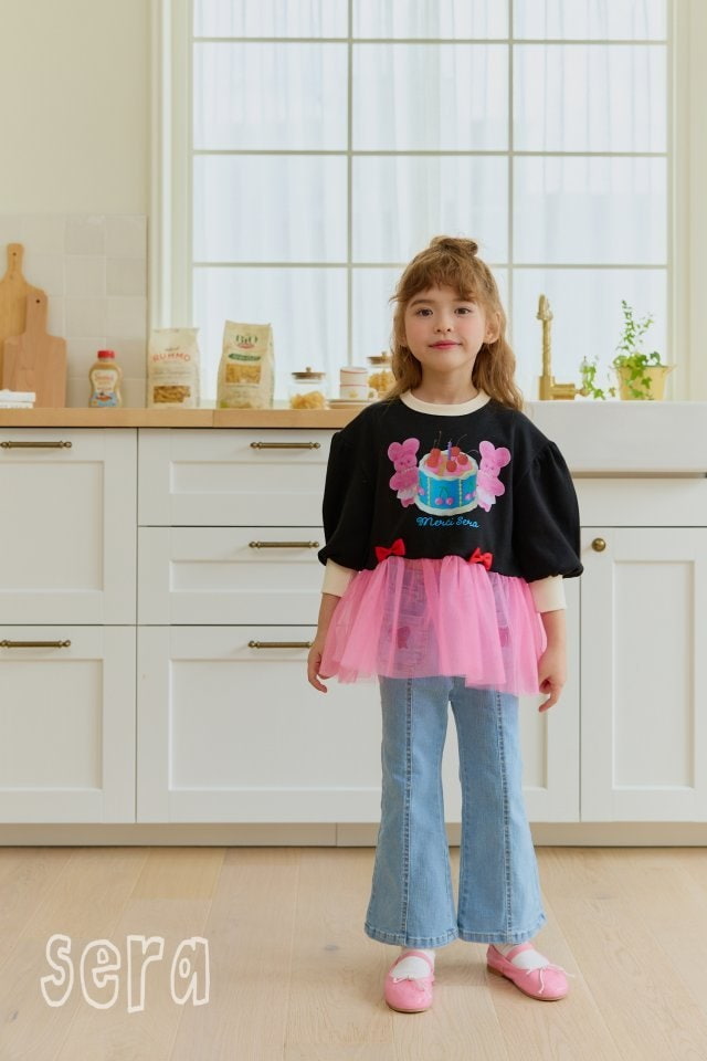 Sera - Korean Children Fashion - #Kfashion4kids - Cake Rabbit Cha Long Sweatshirts - 4