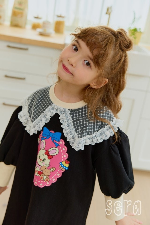 Sera - Korean Children Fashion - #littlefashionista - Lace Collar Dress - 8