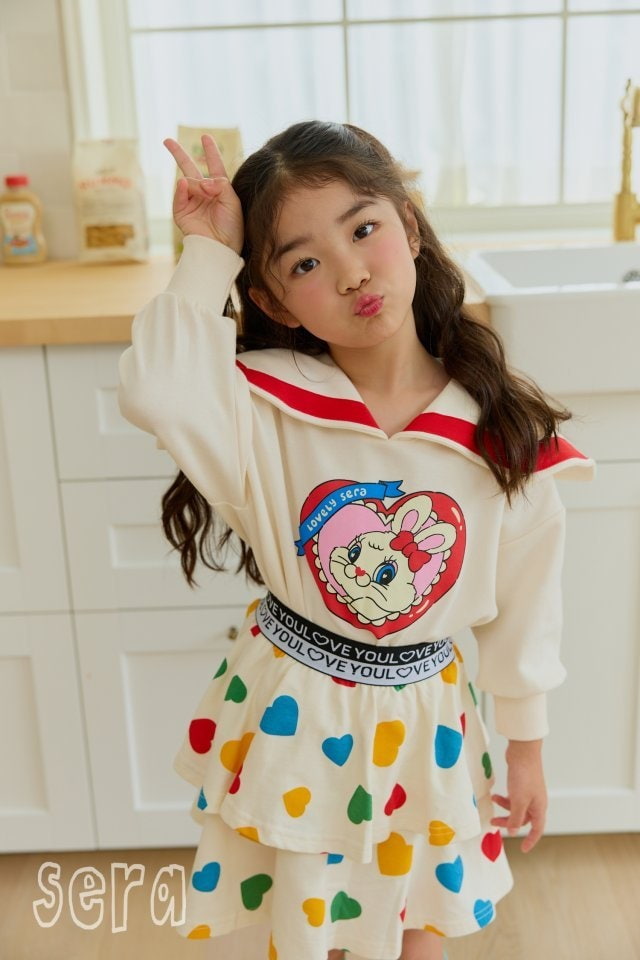 Sera - Korean Children Fashion - #minifashionista - Heart Cancan Skirt - 7