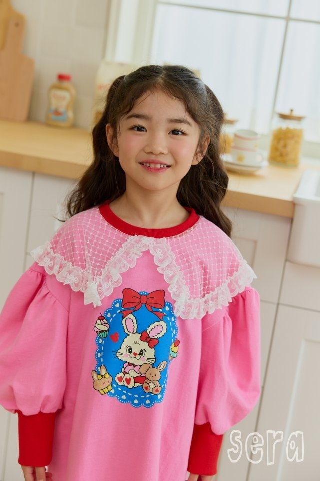 Sera - Korean Children Fashion - #prettylittlegirls - Lace Collar Dress - 11