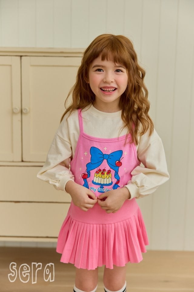 Sera - Korean Children Fashion - #prettylittlegirls - Cha Lala Pleats Skirt